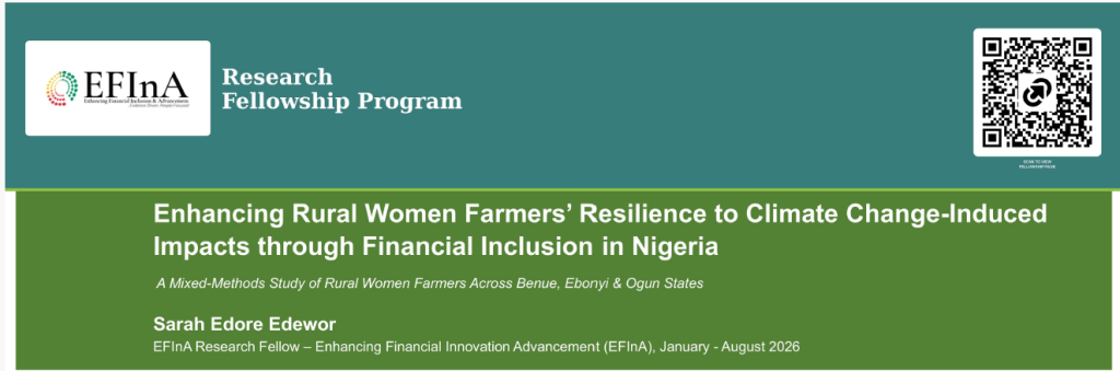 Enhancing Rural Women Farmers Resilience to Climate Change-Induced Impacts through Financial Inclusion in Nigeria