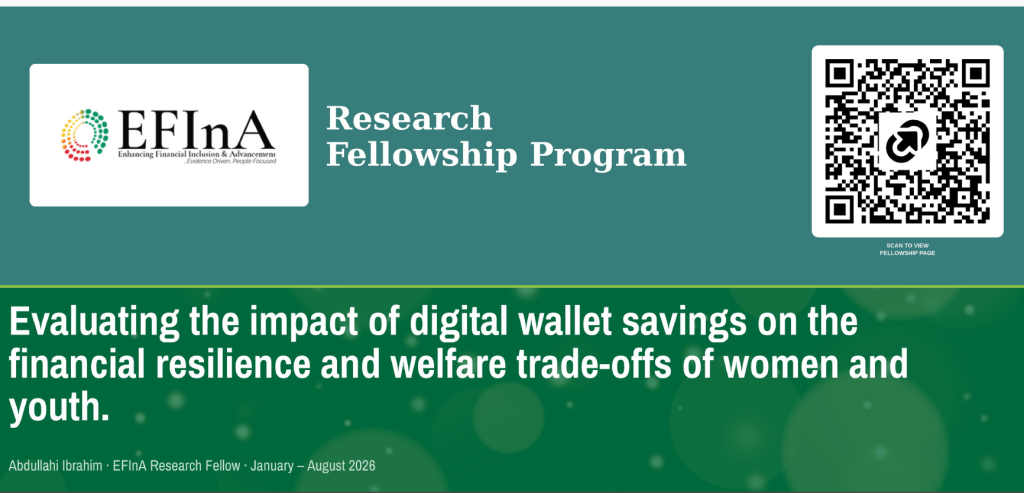 Evaluating the impact of digital wallet savings on the financial resilience and welfare trade-offs of women and youth.